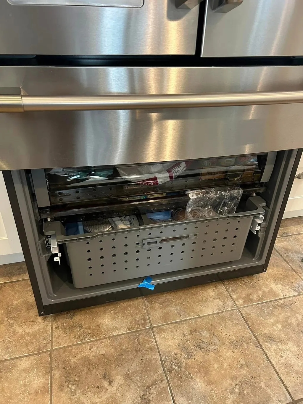 Appliance Installation being carried out by a Seb Home Services technician
